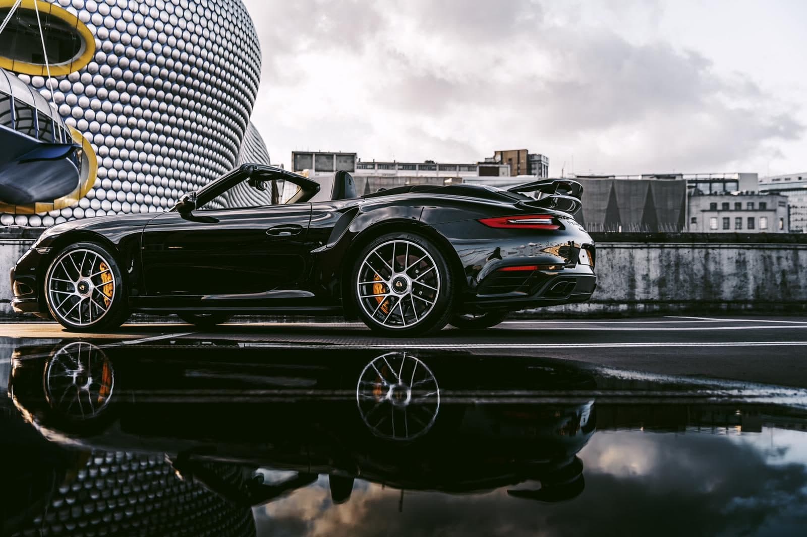 Porsche 911 - Turbo S Cabriolet, Black